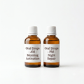 Oral Drops AM-PM System — Prescribed Morning Activation + Night Repair